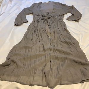 Rebellion Silver Grey Duster